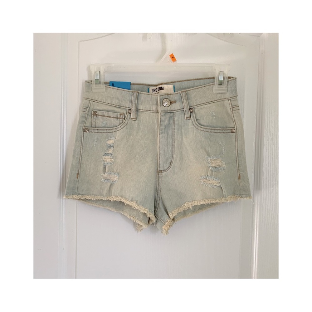 BNWT Garage high waisted jean shorts